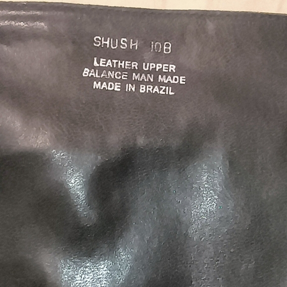 Steve Madden Chunky Platform Shush Black Heeled Boots Sz 10B - Picture 4 of 16